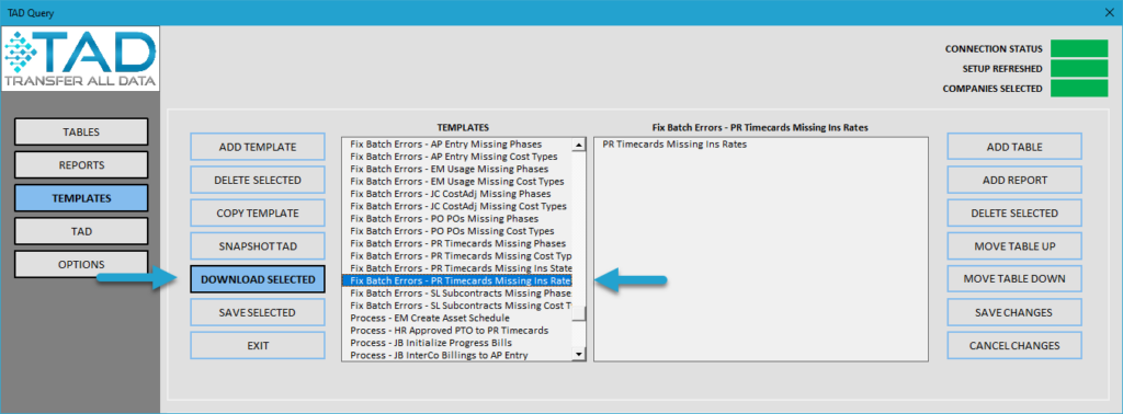 Start Import Process screenshot