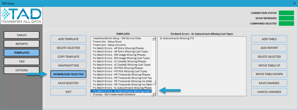 Start Import Process screenshot