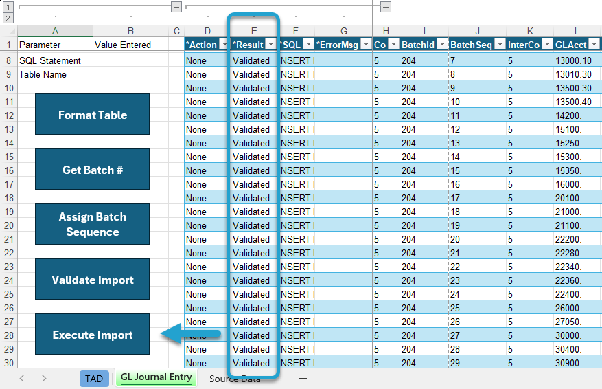 Import the Records screenshot
