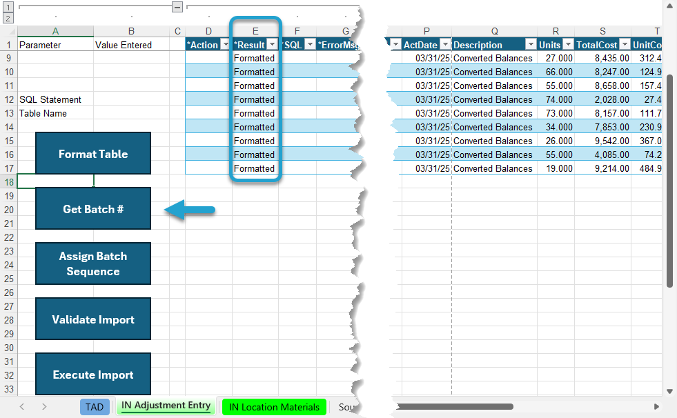 Import the Records screenshot