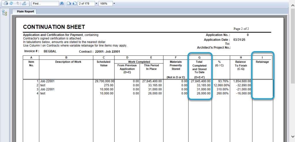 Validate Billing Records screenshot