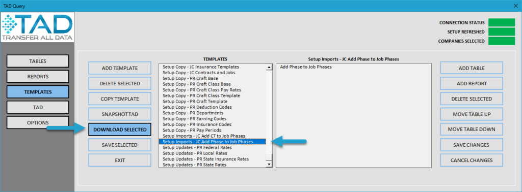 Start Import Process screenshot