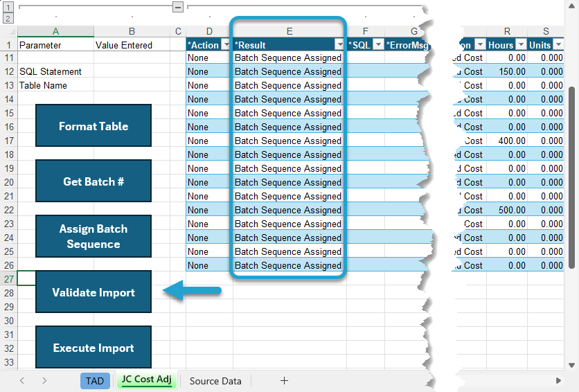 Import the Records screenshot