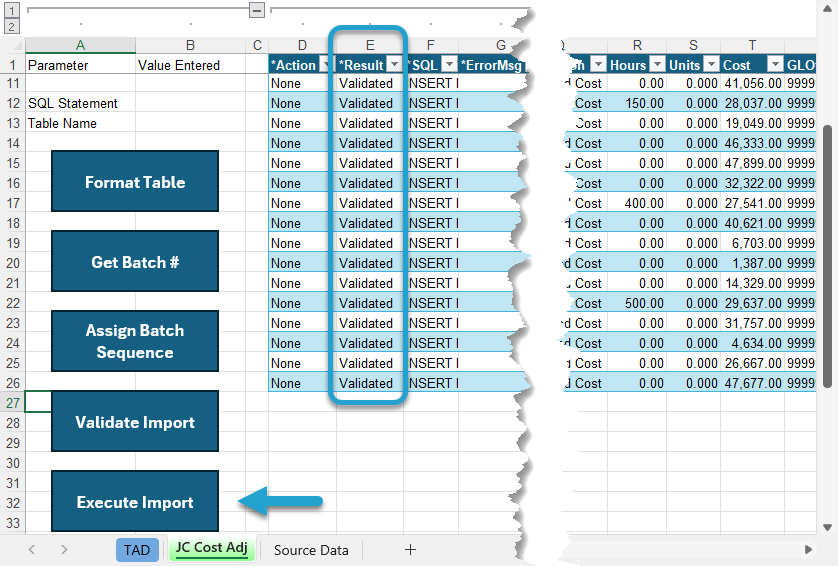 Import the Records screenshot