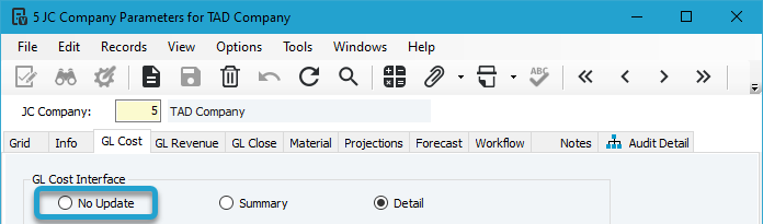 Post Open Batch screenshot