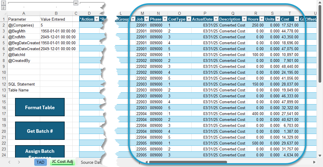 Copy the Source Data screenshot