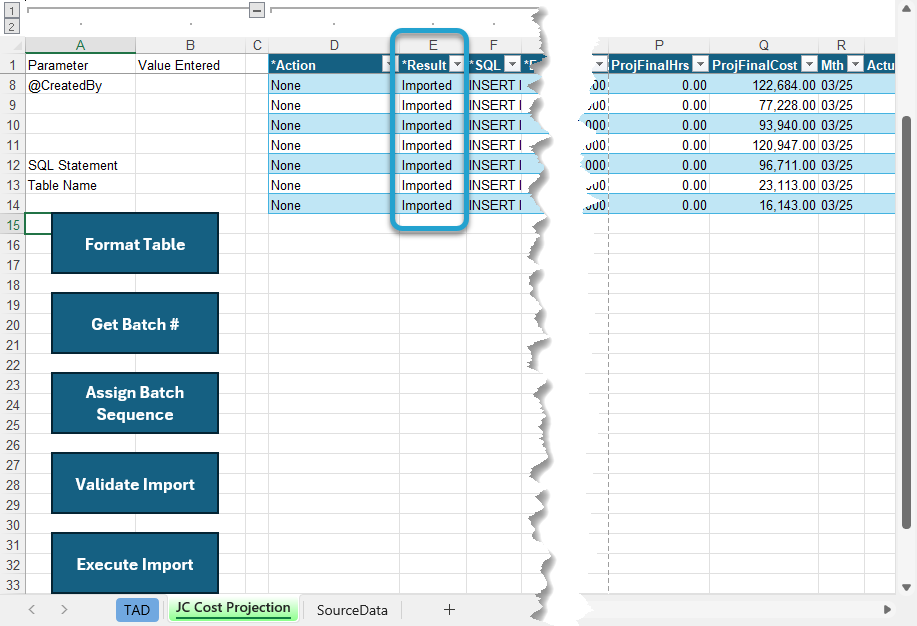 Import the Records screenshot