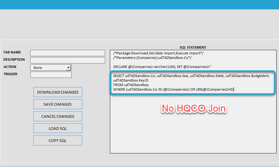 HQ Company Join screenshot