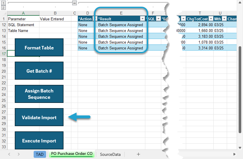 Import the Records screenshot