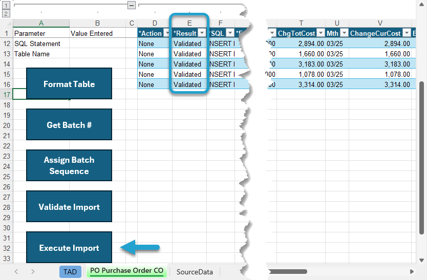 Import the Records screenshot