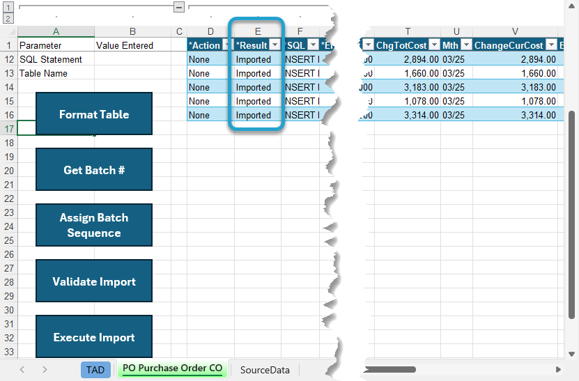 Import the Records screenshot