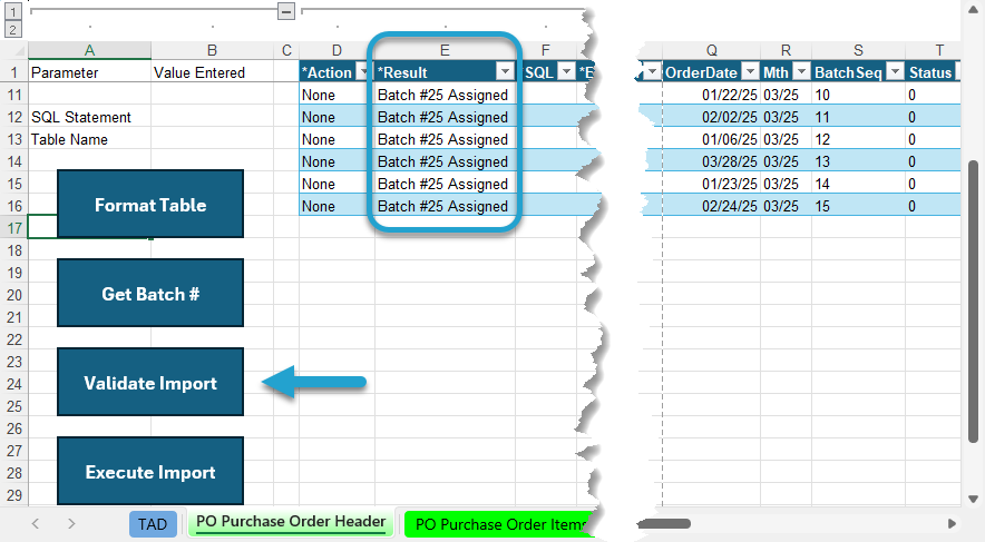 Import the Records screenshot