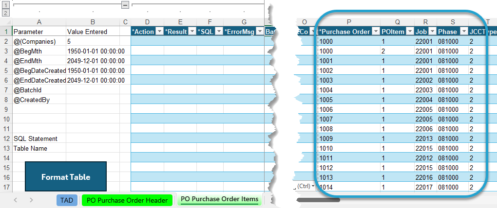 Copy the Source Data screenshot