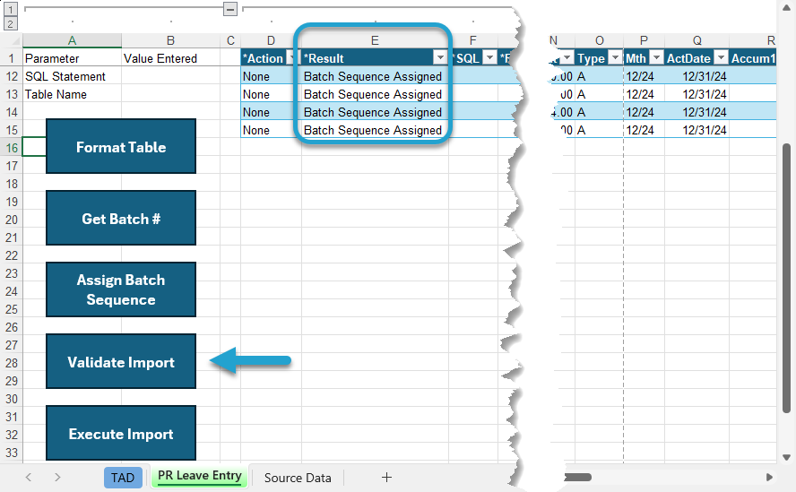Import the Records screenshot