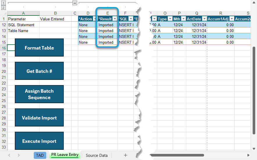 Import the Records screenshot