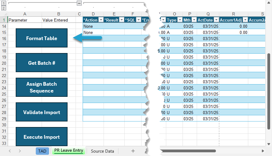 Import the Records screenshot