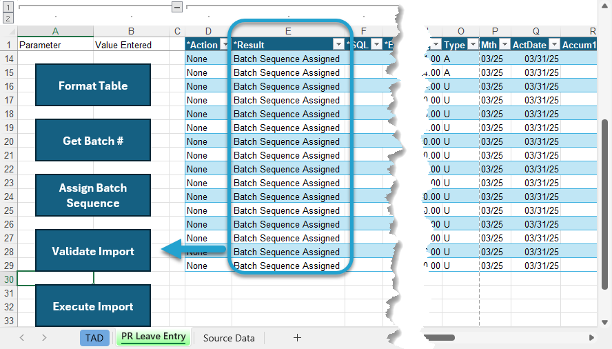 Import the Records screenshot