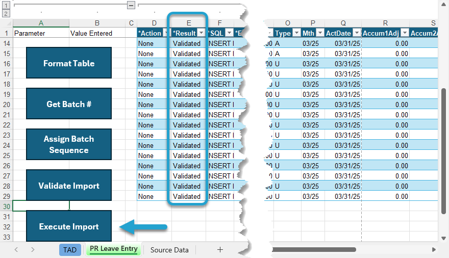 Import the Records screenshot