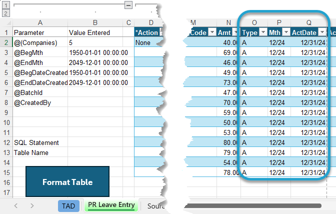 Copy Prior Year Data screenshot