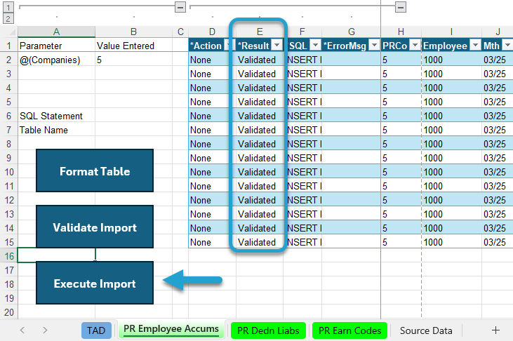 Import the Records screenshot