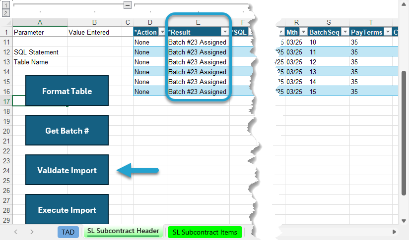 Import the Records screenshot