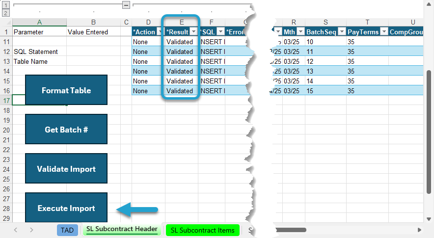 Import the Records screenshot