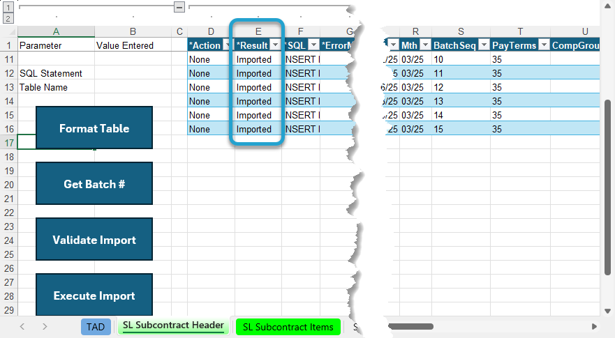 Import the Records screenshot