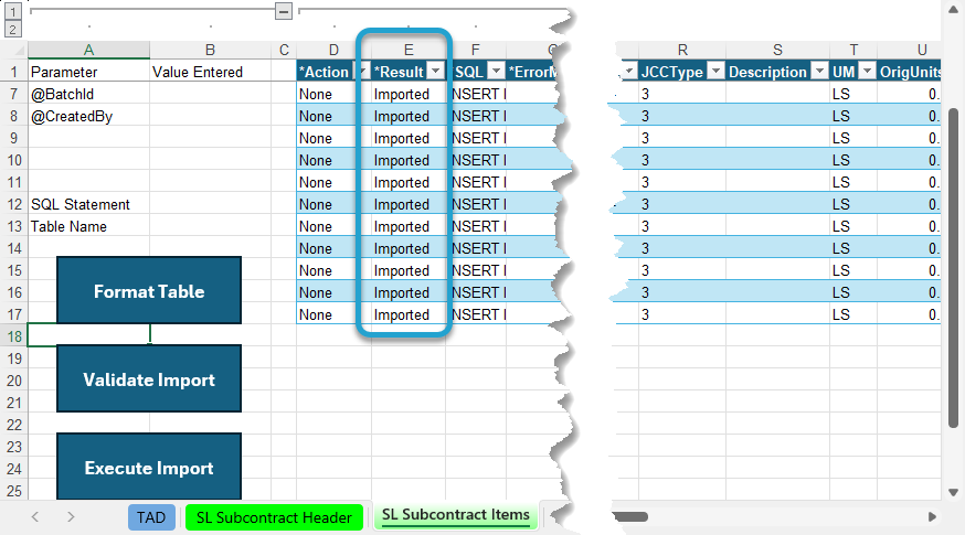 Import the Records screenshot