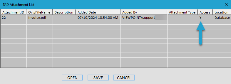 Attachment Security screenshot