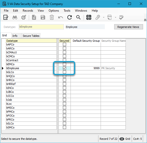 Data Security screenshot