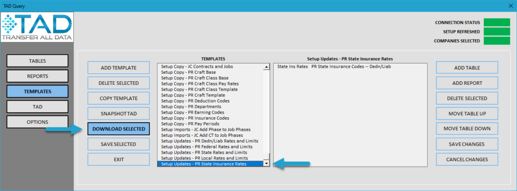 Start Update Process screenshot