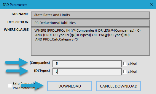 Start Update Process screenshot
