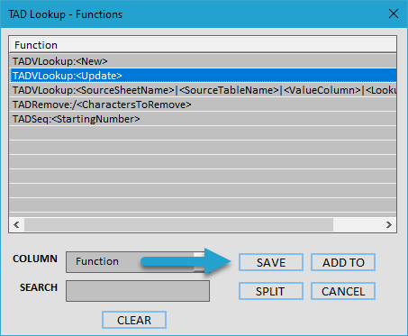 TADVLookup Update screenshot