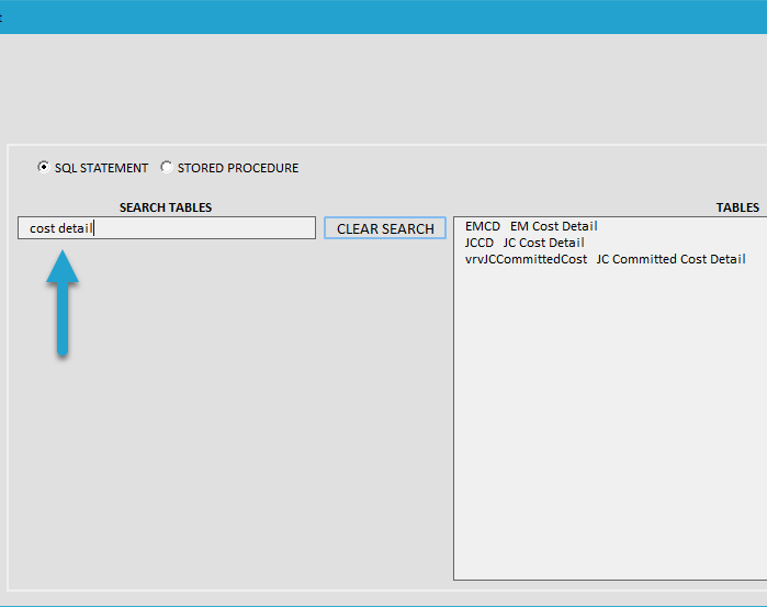 Add Top Rows Parameter screenshot