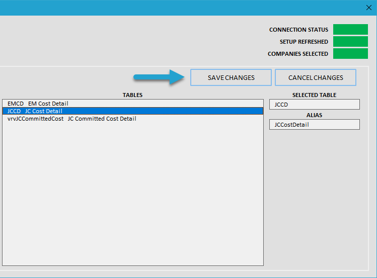 Add Top Rows Parameter screenshot