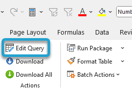 Update Columns (KeyID) screenshot