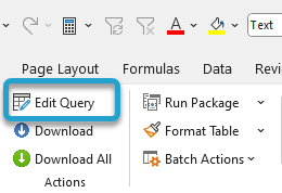 Add New Parameters to Existing Report screenshot