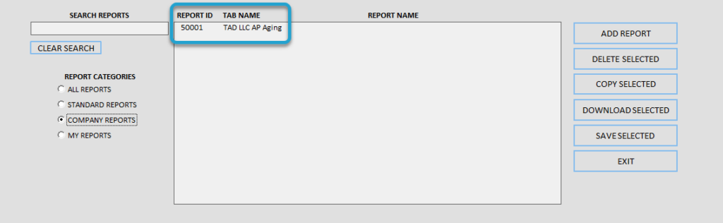 Core Configuration screenshot