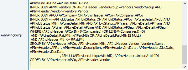 Core Configuration screenshot